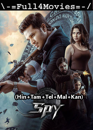 Spy (2023) 1080p | 720p | 480p WEB-HDRip [Hindi + Multi Audio (DD5.1)]