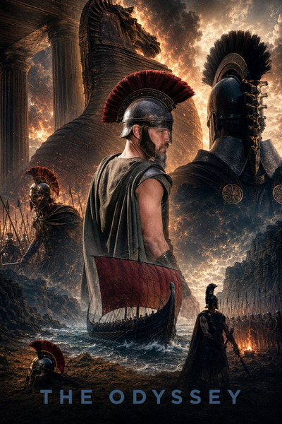 The Odyssey (2026) 1080p | 720p | 480p HDTS [Hindi + English (DD2.0)]